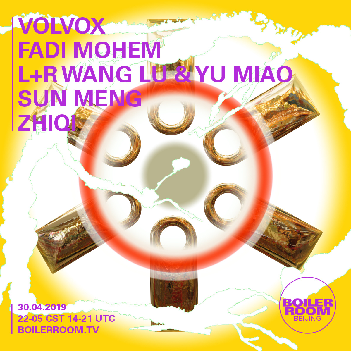 Boiler Room: Beijing flyer