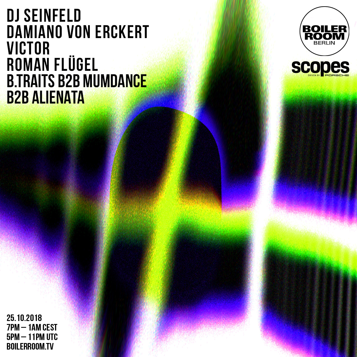 Scopes x Boiler Room Berlin flyer