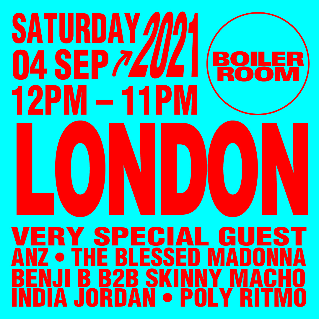 Boiler Room: London flyer