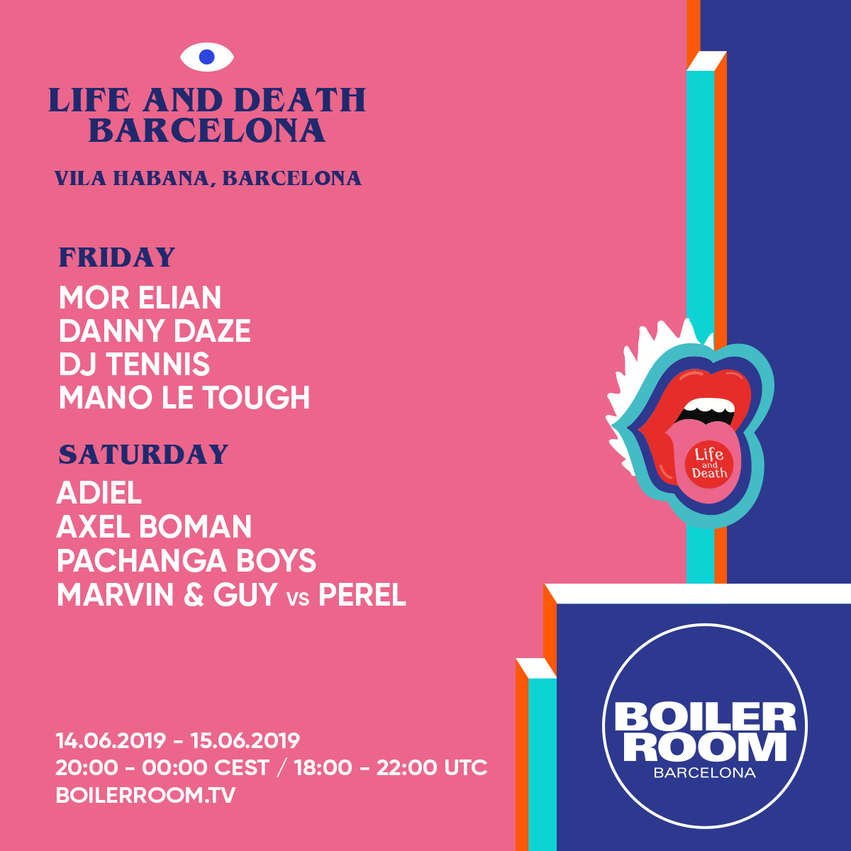 Life and Death flyer