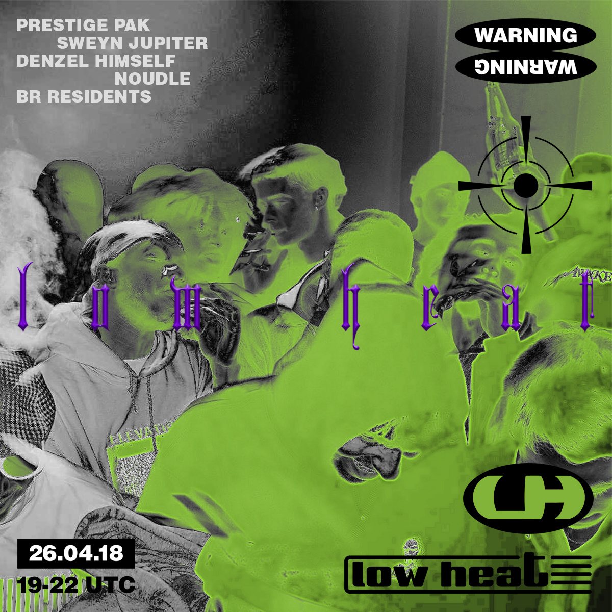 Low Heat 008 flyer