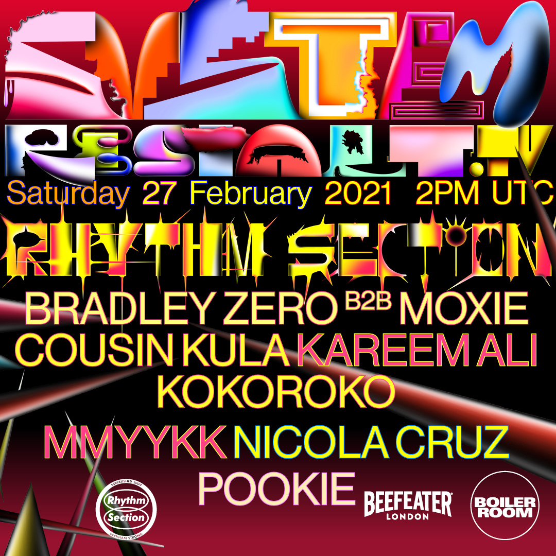Rhythm Section flyer
