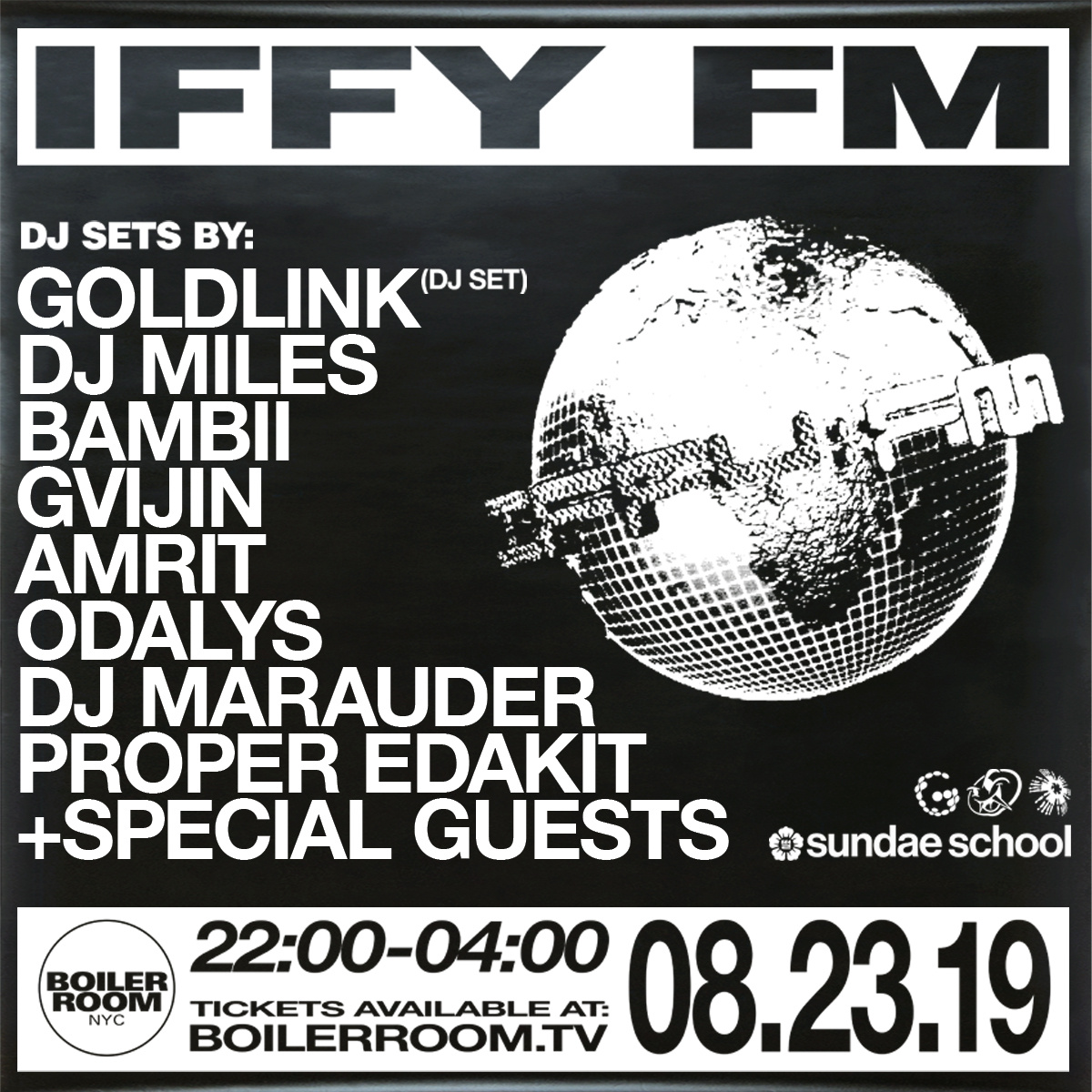IFFY FM LIVE: SOUNDS OF THE DIASPORA flyer