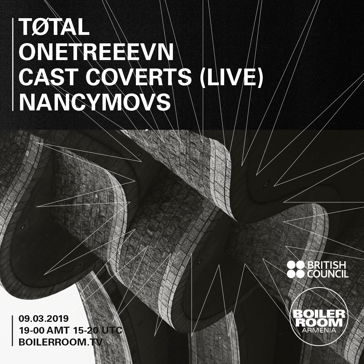 Boiler Room Yerevan flyer