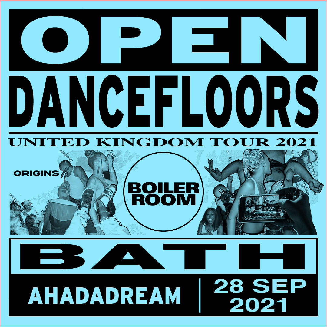 Open Dancefloors | Bath flyer