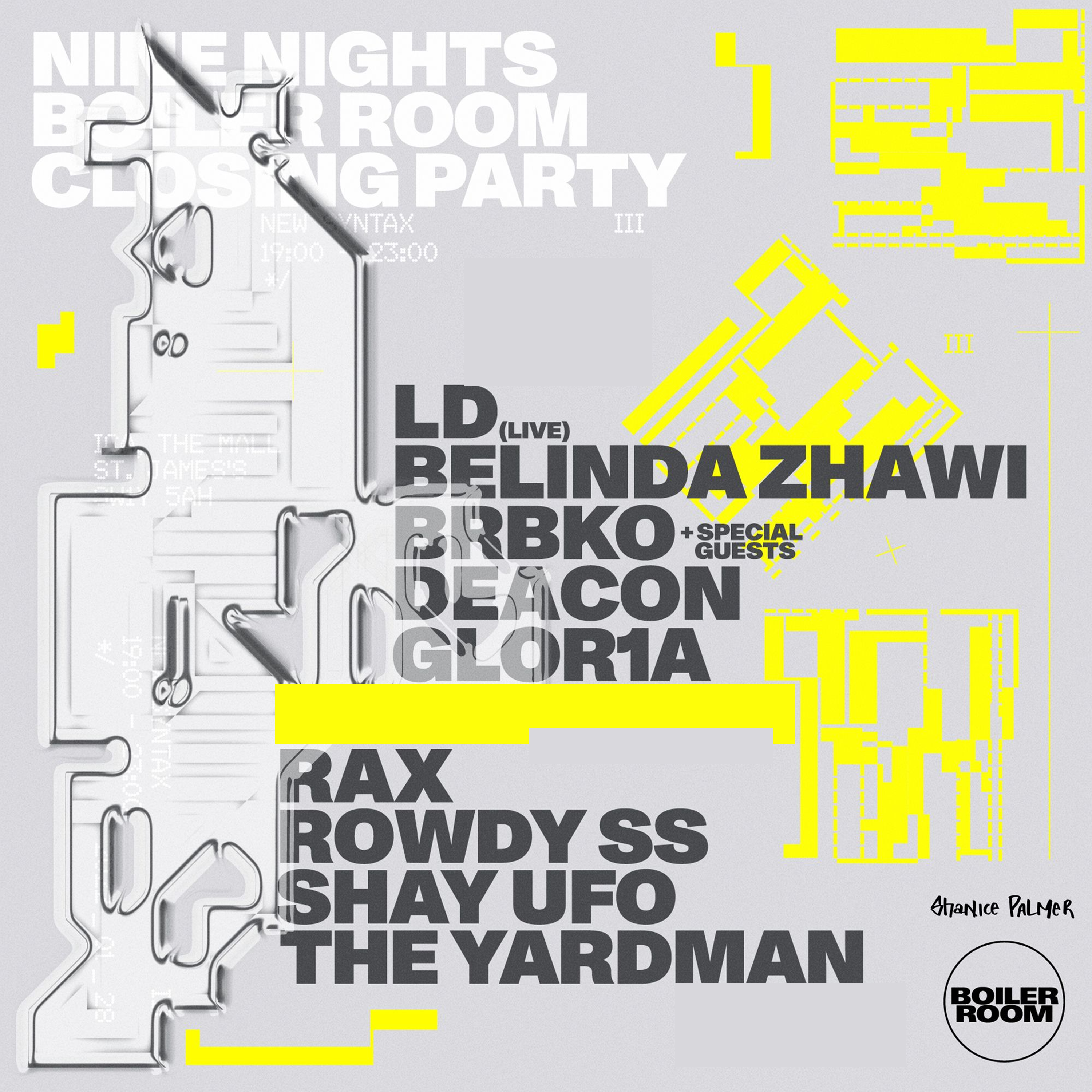 Nine Nights: Channel B flyer