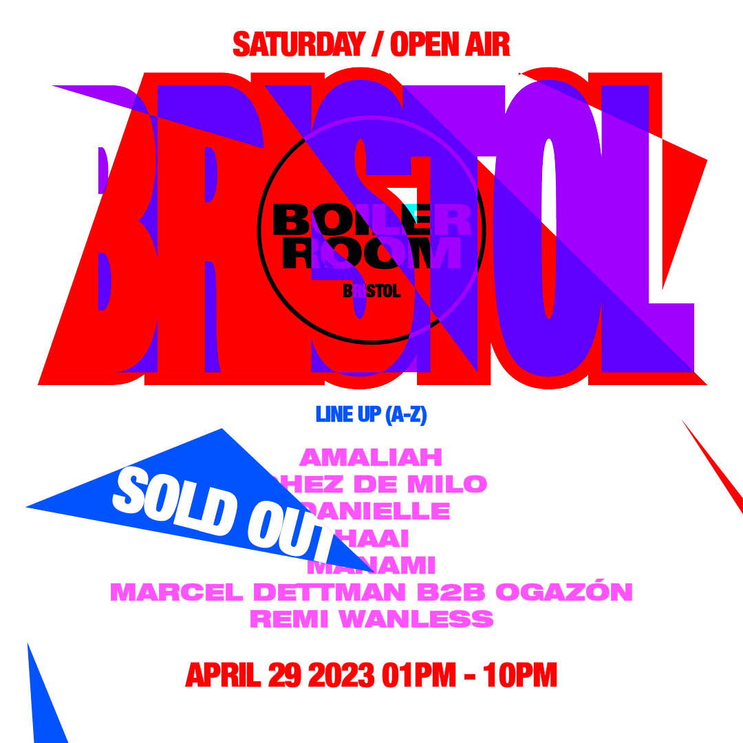 Bristol: Open Air | Saturday flyer