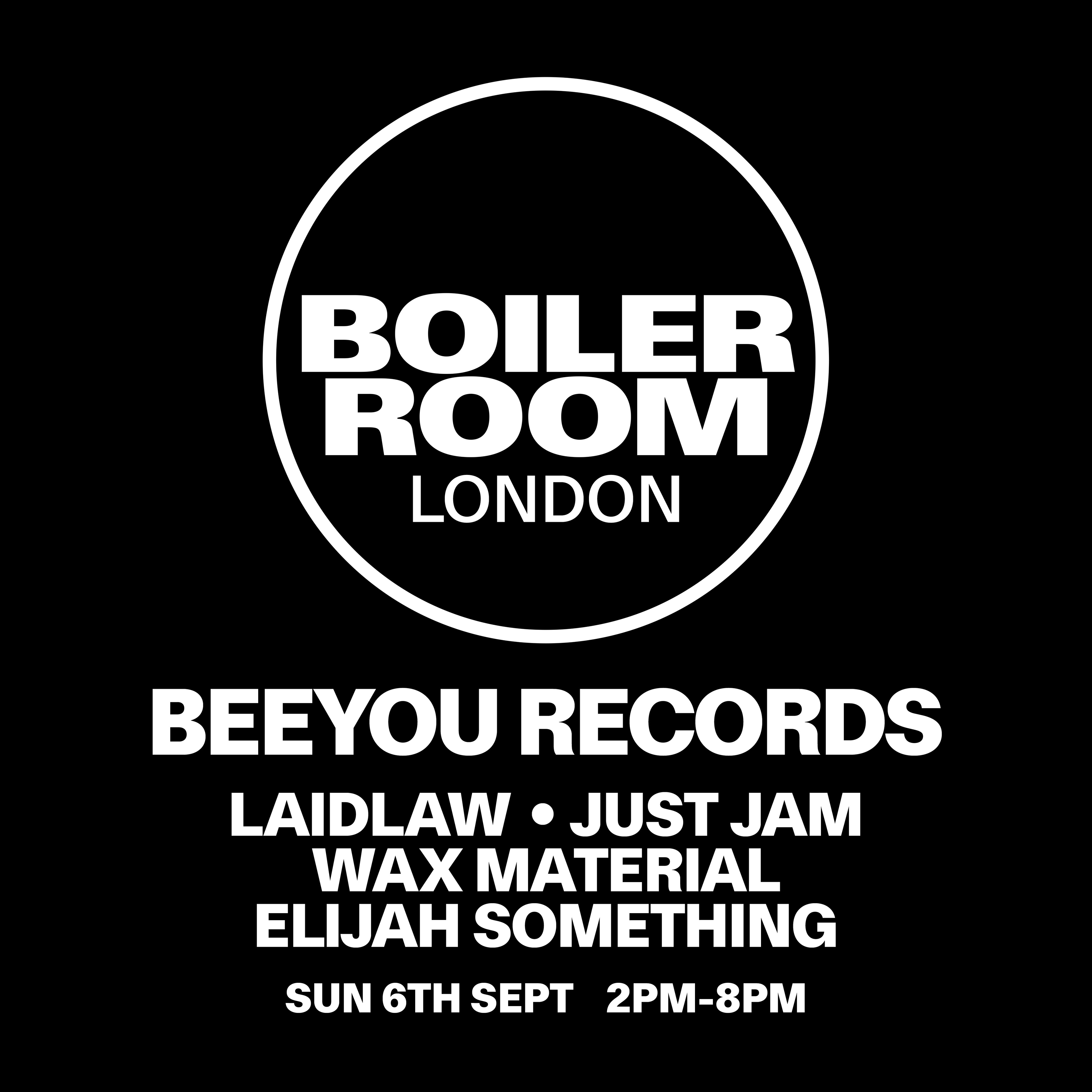 London: Beeyou Records flyer