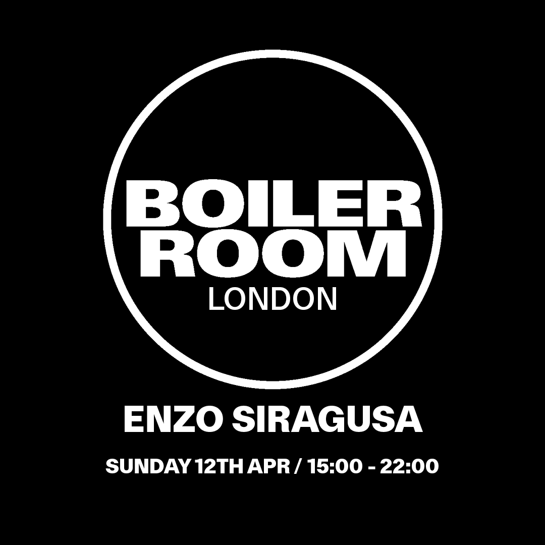 London: Enzo Siragusa flyer