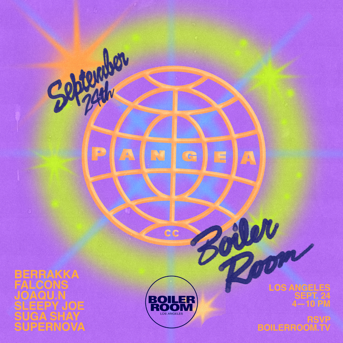 Boiler Room LA: Pangea Sound flyer