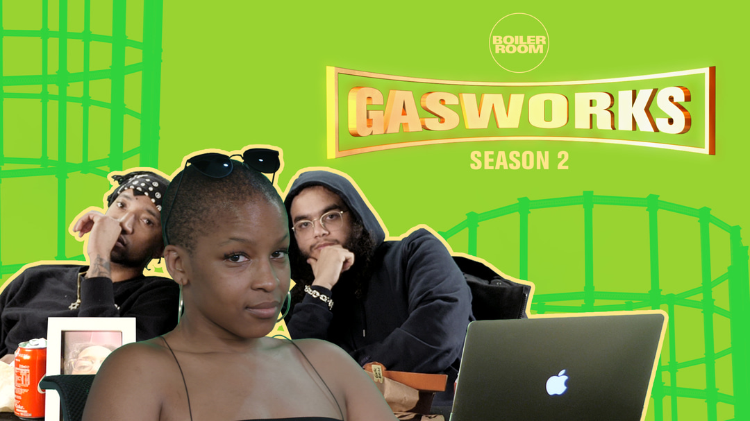 Photo of set Julie Adenuga.