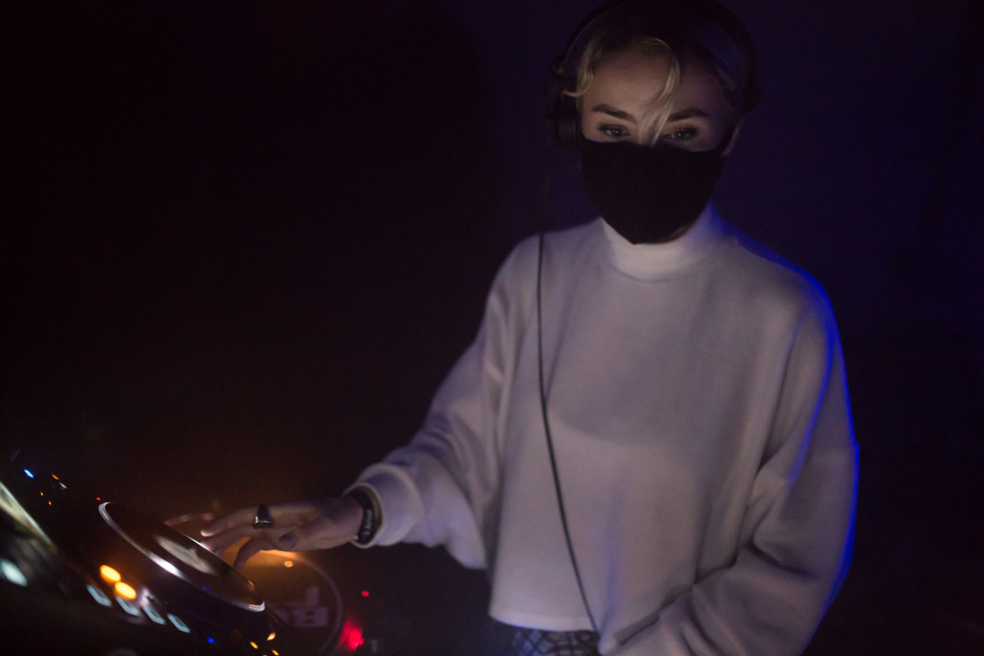 Photo of set L U C Y.