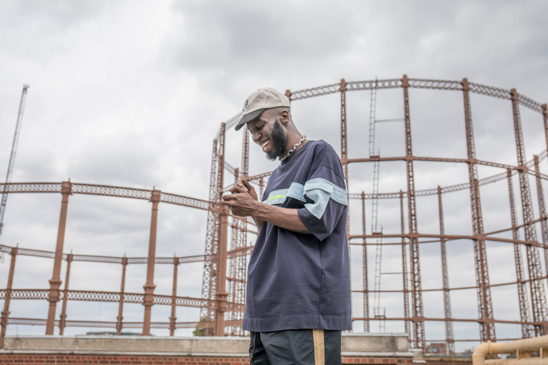 Photo of set Kojey Radical | Behind the Track.