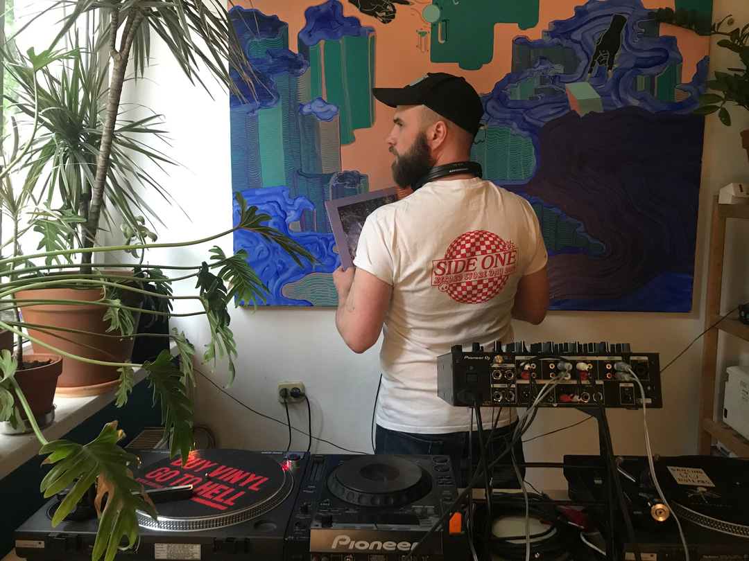 Photo of set DJ SZy.