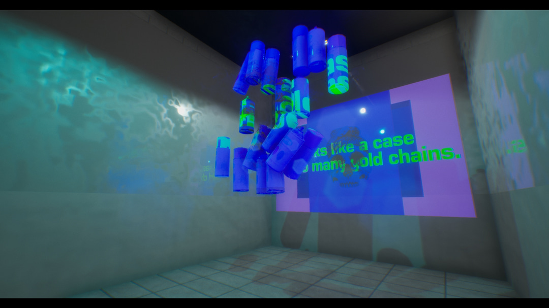 Photo of set Lee Gamble: 'In The Wreck Room'.