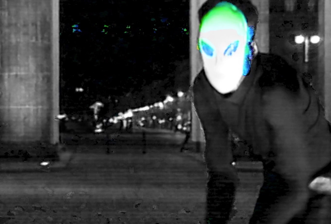 Photo of set Ellen Allien: 'Körpermaschine '.