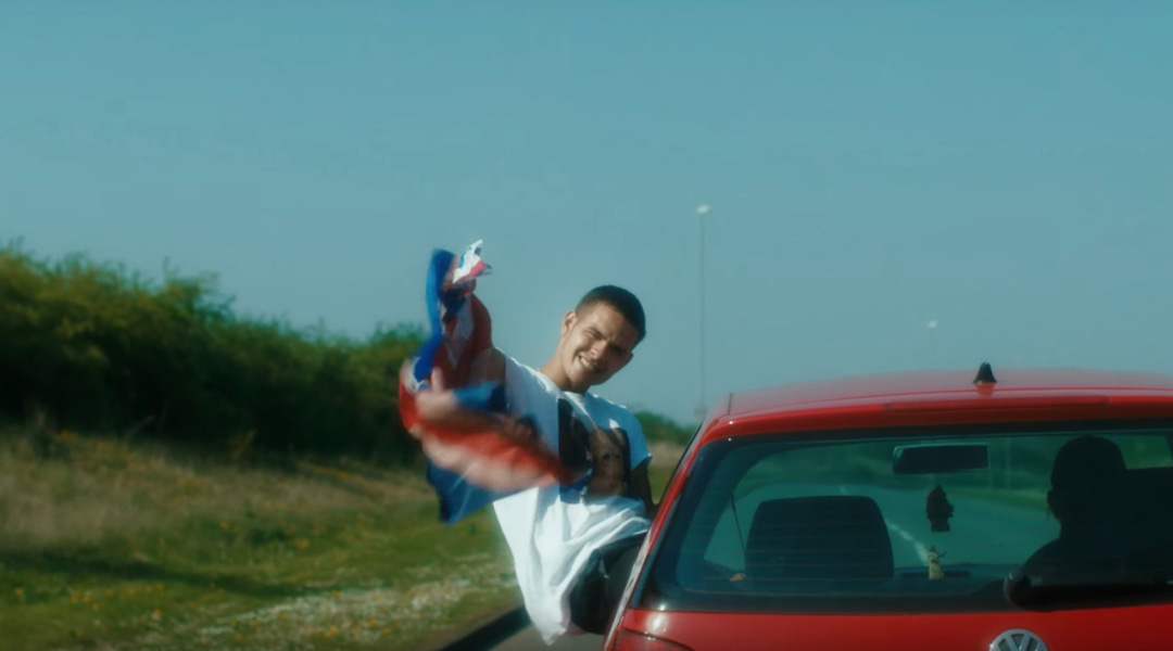 Photo of set slowthai: 'Nothing Great About Britain'.