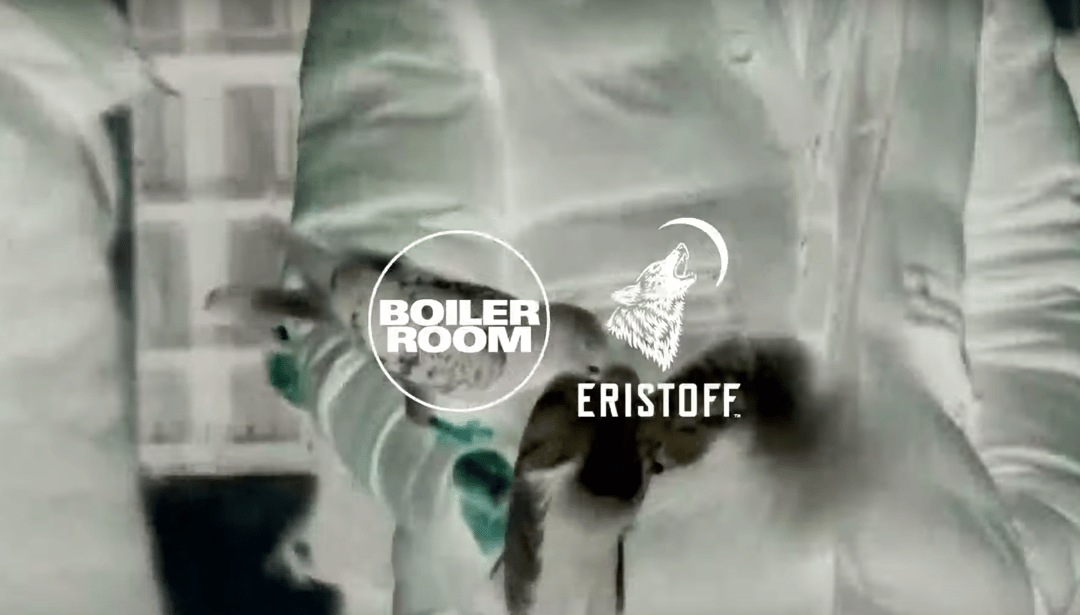 Photo of set Boiler Room x Eristoff x United Identities.