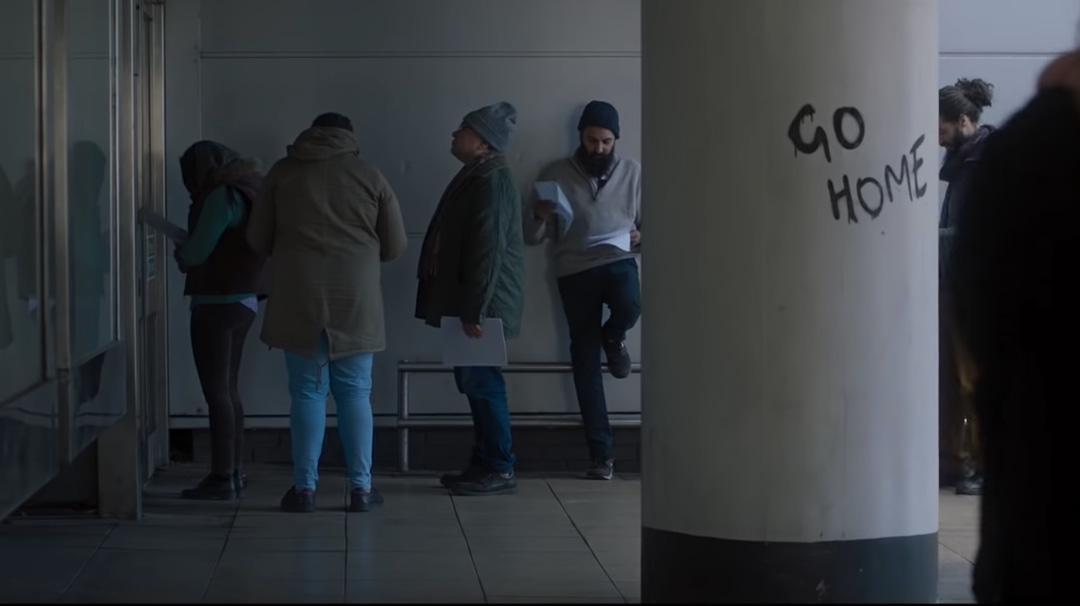 Photo of set The Flood.