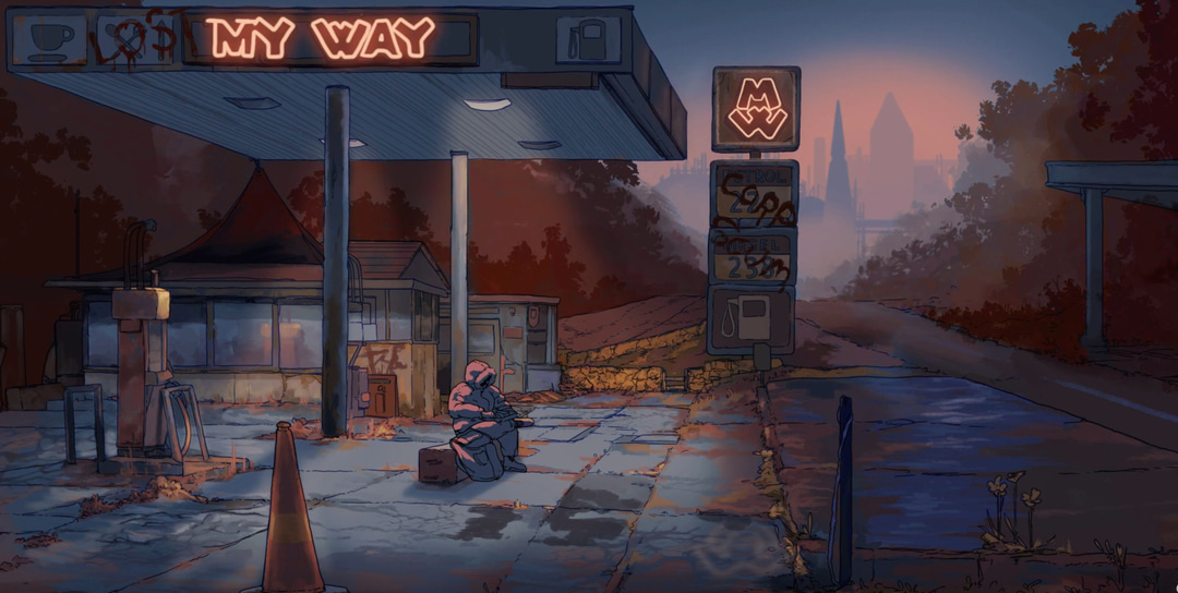 Photo of set Clu: 'I Lost My Way'.