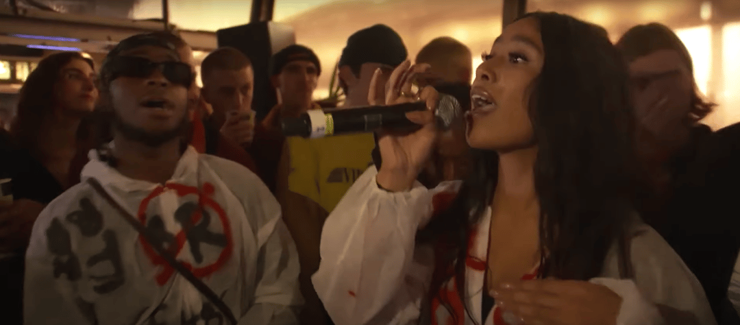 Photo of set NiNE8 Collective Showcase.