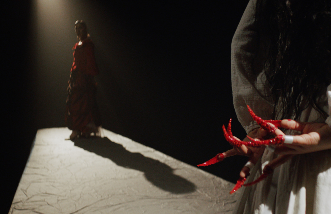 Photo of set LAFAWNDAH: 'DADDY'.