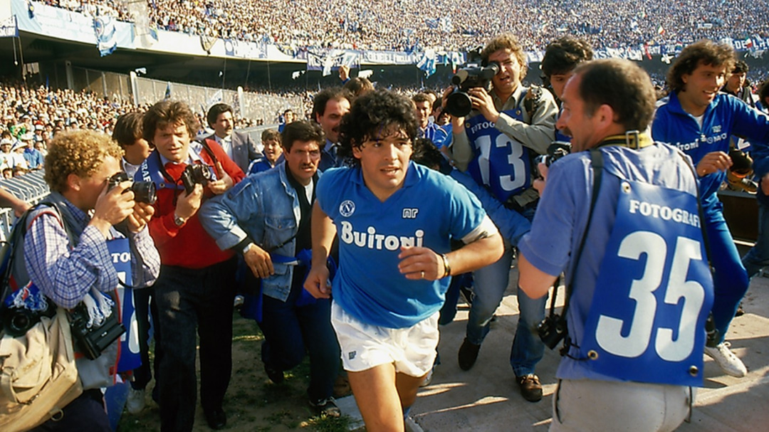 Photo of set Diego Maradona.