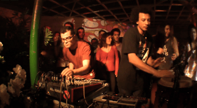 Photo of set Auntie Flo.