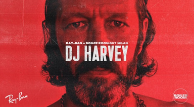 Photo of set DJ Harvey.