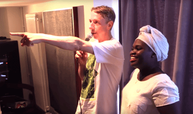 Photo of set Dayme Arocena.