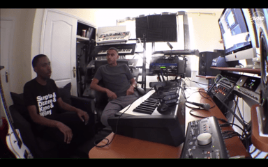 Photo of set Breakfast with Elijah & Swindle.