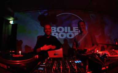 Photo of set YAM Records.