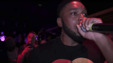 Photo of set Big Tobz & Steff London.