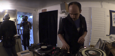 Photo of set The Hustler.