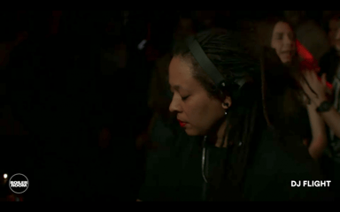 Photo of set DJ Flight.