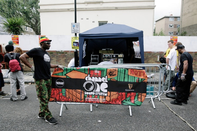 Photo of set Channel One.