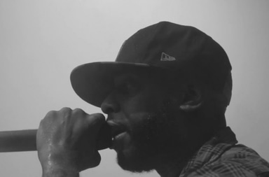 Photo of set Talib Kweli.