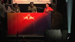 Photo of set Boiler Room NYC x Red Bull Music Academy Culture Clash 2013/ Round 4.