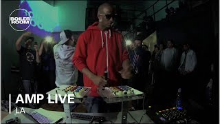 Photo of set Amp Live.