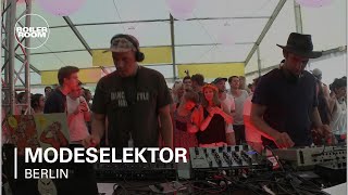Photo of set Modeselektor.
