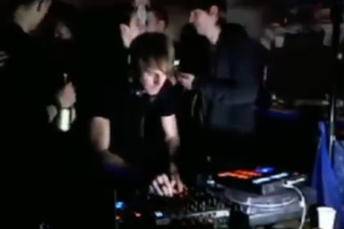 Photo of set Richie Hawtin.