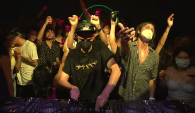 Photo of set Boys Noize.