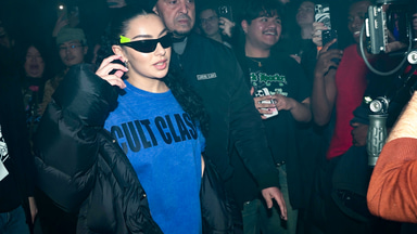 Photo of set Charli xcx.