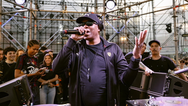 Photo of set DJ Spanish Fly.