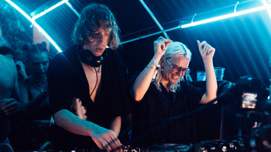 Photo of set HAAi b2b Daniel Avery.