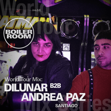 Photo of set Dilunar B2B Andrea Paz.
