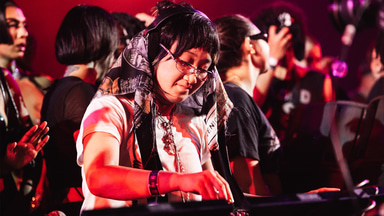 Photo of set Yaeji.