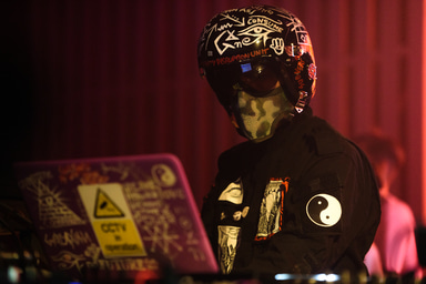 Photo of set Galaxian.