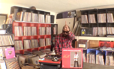 Photo of set Dam-Funk.