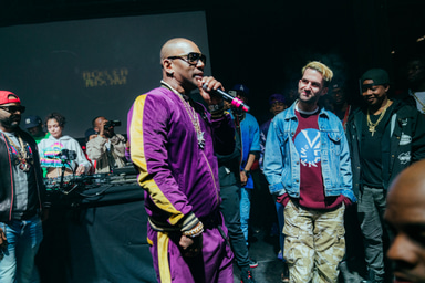 Photo of set Cam’ron & Jim Jones.